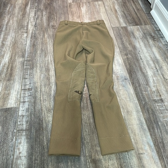 Tough rider light brown ribbed riding breeches size 8 - Picture 5 of 5